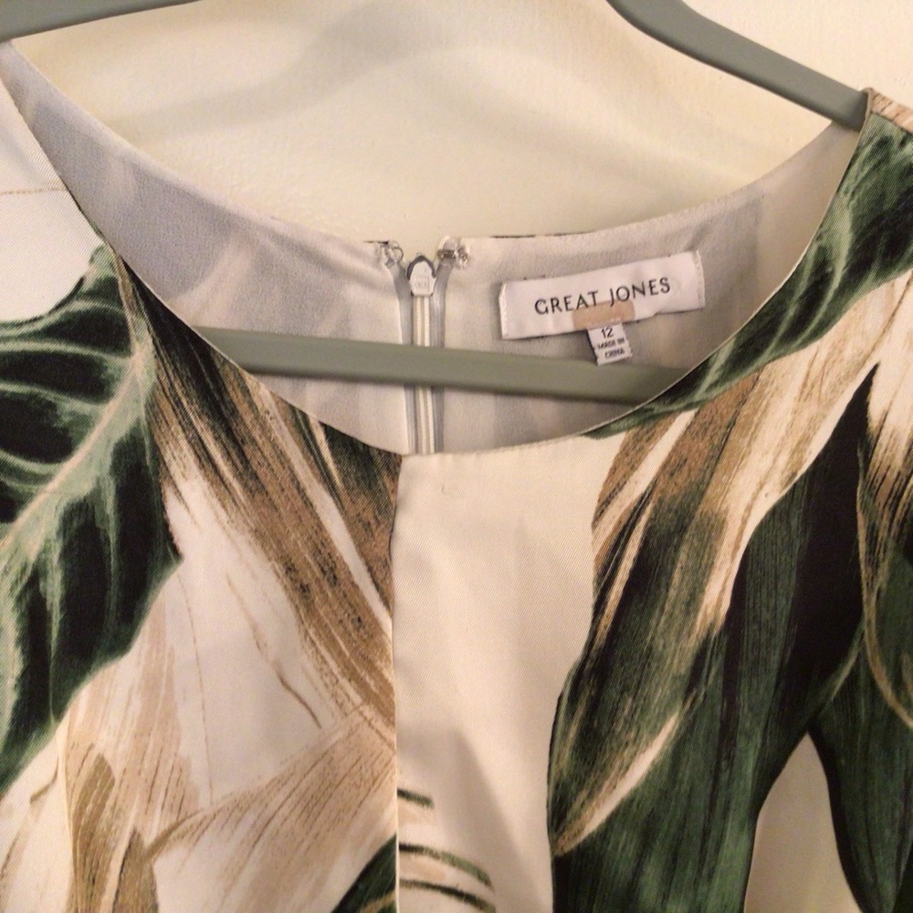 GREAT.JONES/.PALM.PRINT.DRESS - Picture 11 of 11